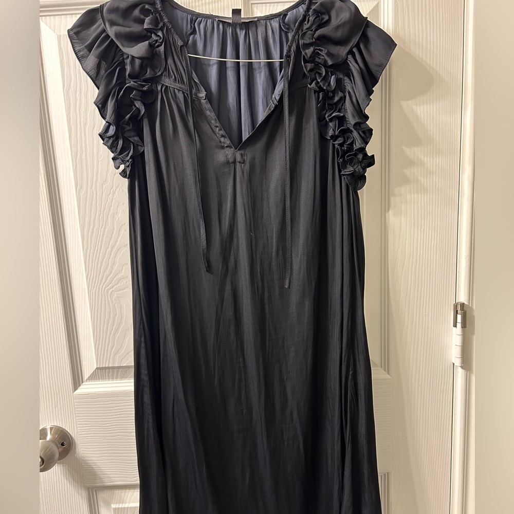 Grade & Gather Dark Blue Black Dress